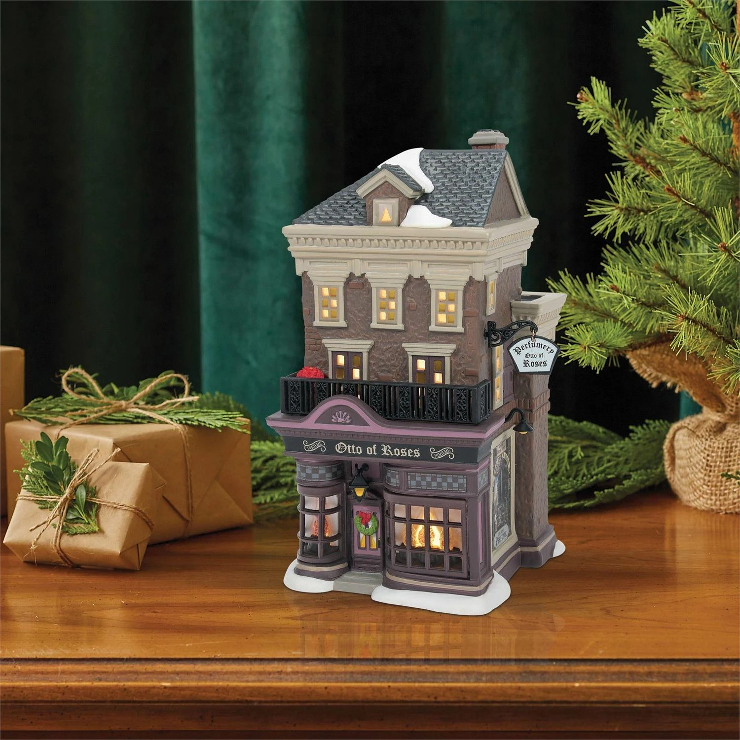 Department 56 Otto Of Roses Perfumery - Image 3