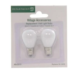 Department 56 Replacement 3V Light Bulb - Set Of 2