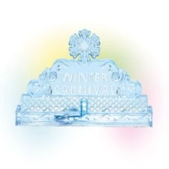 Department 56 Lit Ice Castle Sign