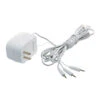 Department 56 3 Head 2.4 Volt AC Adapter - White