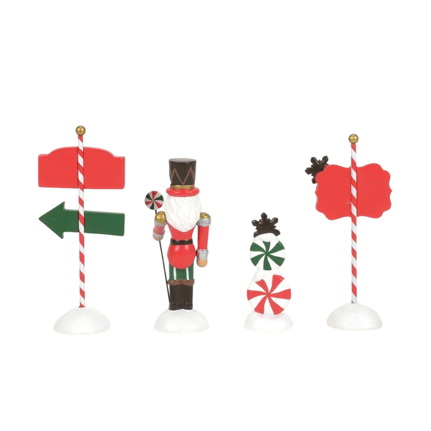 Department 56 Peppermint Panache - 4 Piece Set - Image 2