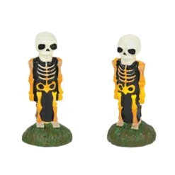 Department 56 Lit Skeleton Yard Decor (set Of 2)