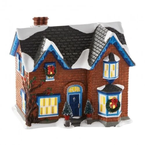 Department 56 Snow Village Gothic Revival Farm Light House, 6.7 Inch - Image 2