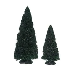 Department 56 Purple Sisal Tree - Set Of 2