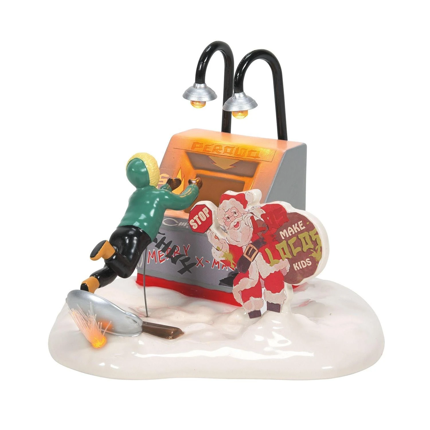 Department 56 Snow Village Clark's End Run